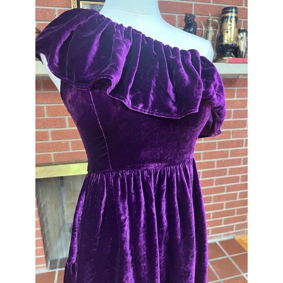 Loveshack Fancy Velvet Whimsycore Grunge Boho - Picture 2 of 3